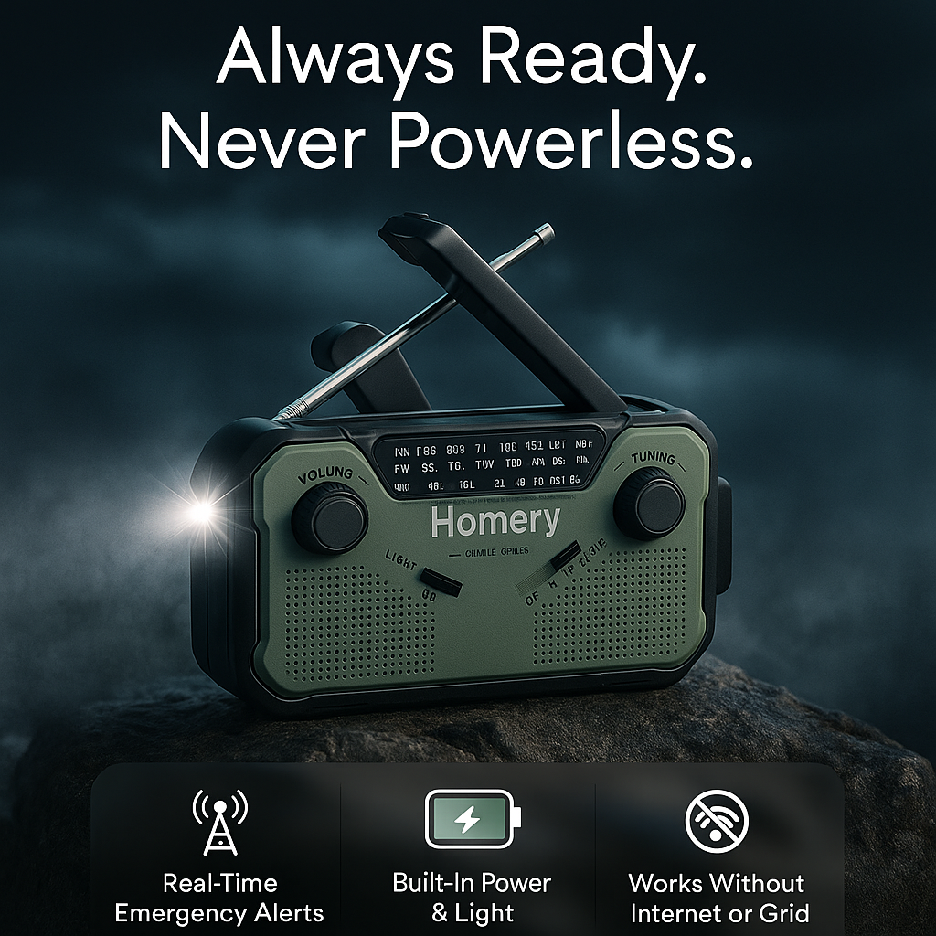 Homery StaySafe Radio