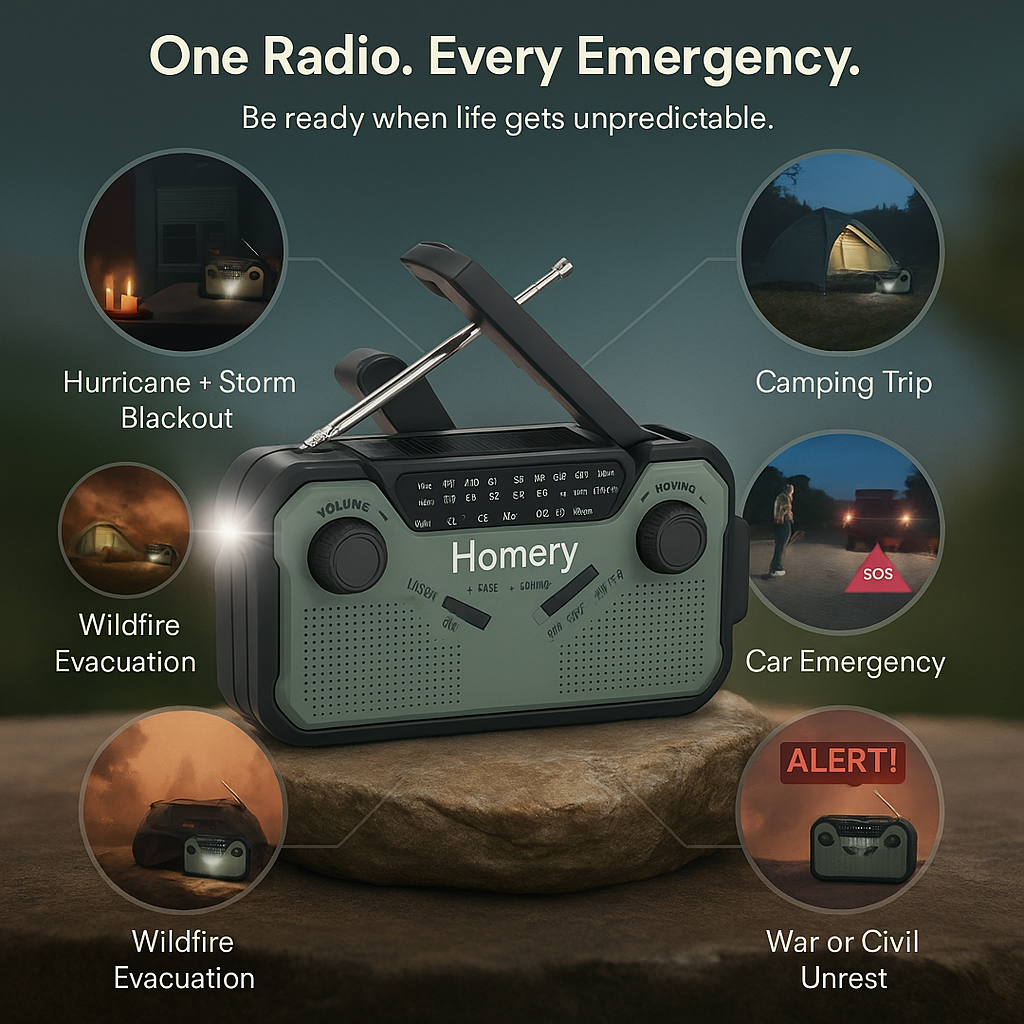 Homery StaySafe Radio