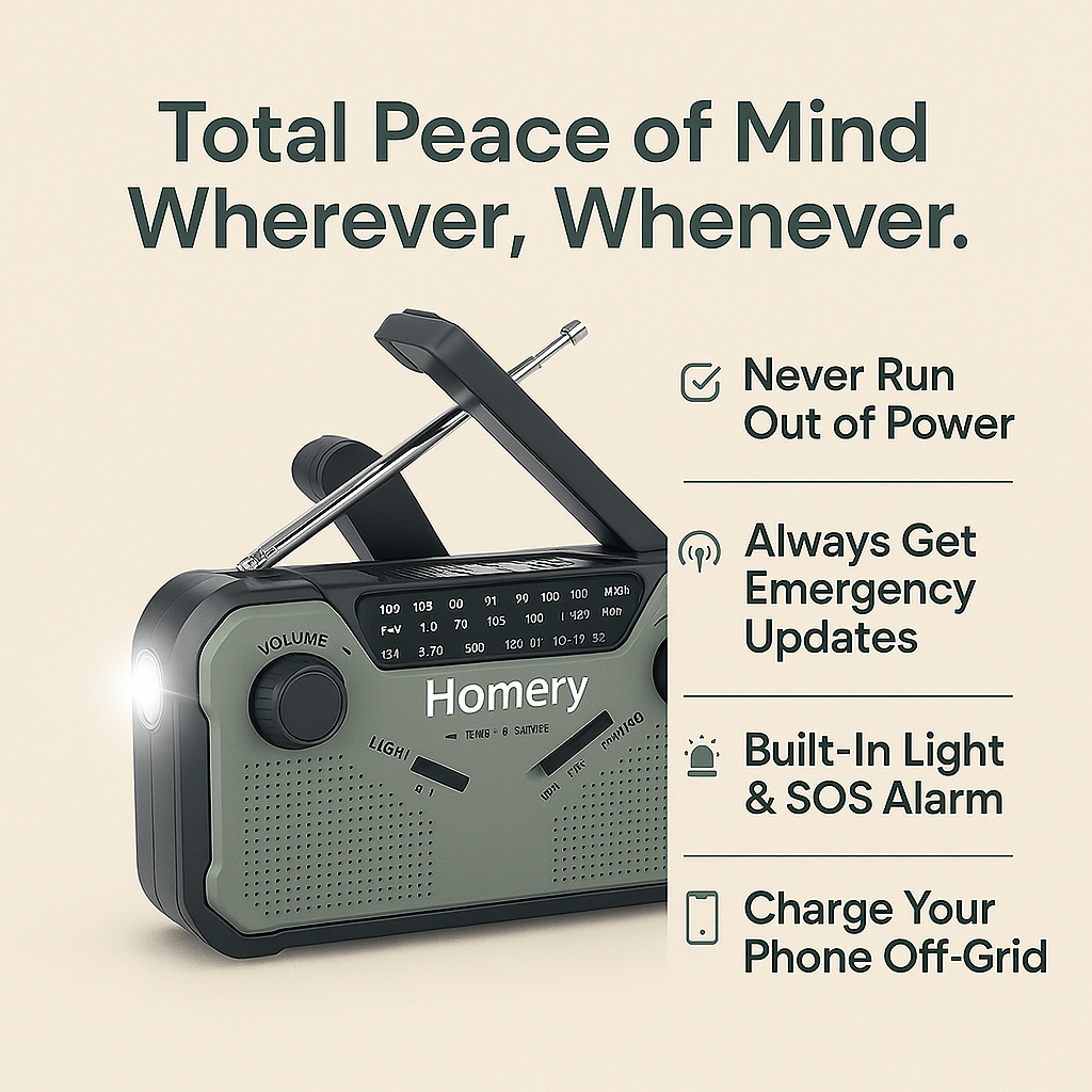 Homery StaySafe Radio