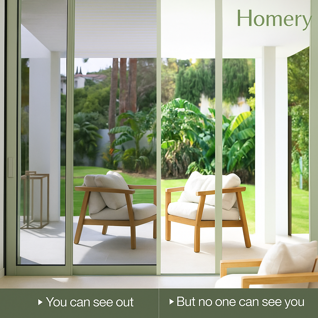 Homery Privacy & Heat Control Window Film