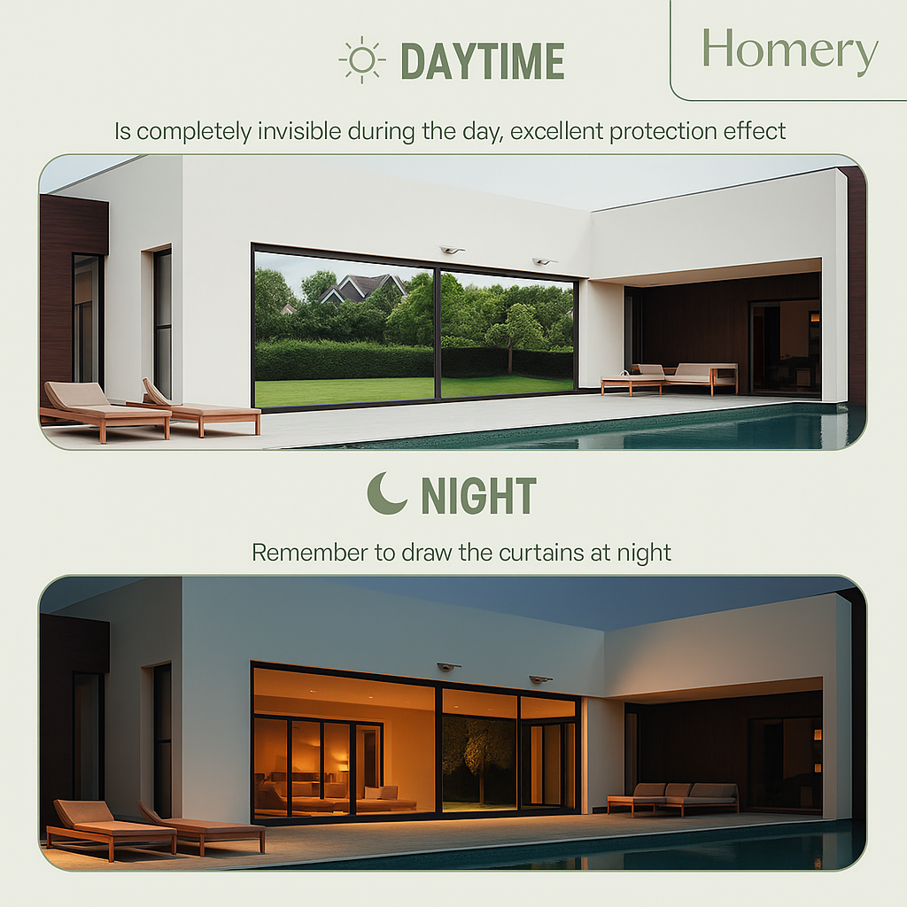 Homery Privacy & Heat Control Window Film